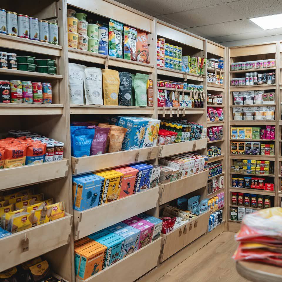 Fully stocked aisles